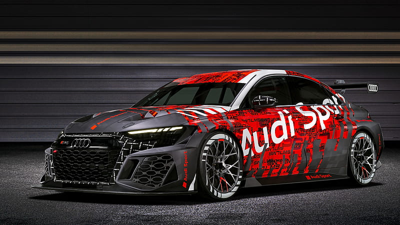 Audi RS 3 LMS 2021 3, HD wallpaper
