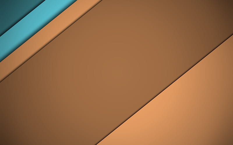 material design, Brown background, lines, brown material, geometry, HD wallpaper
