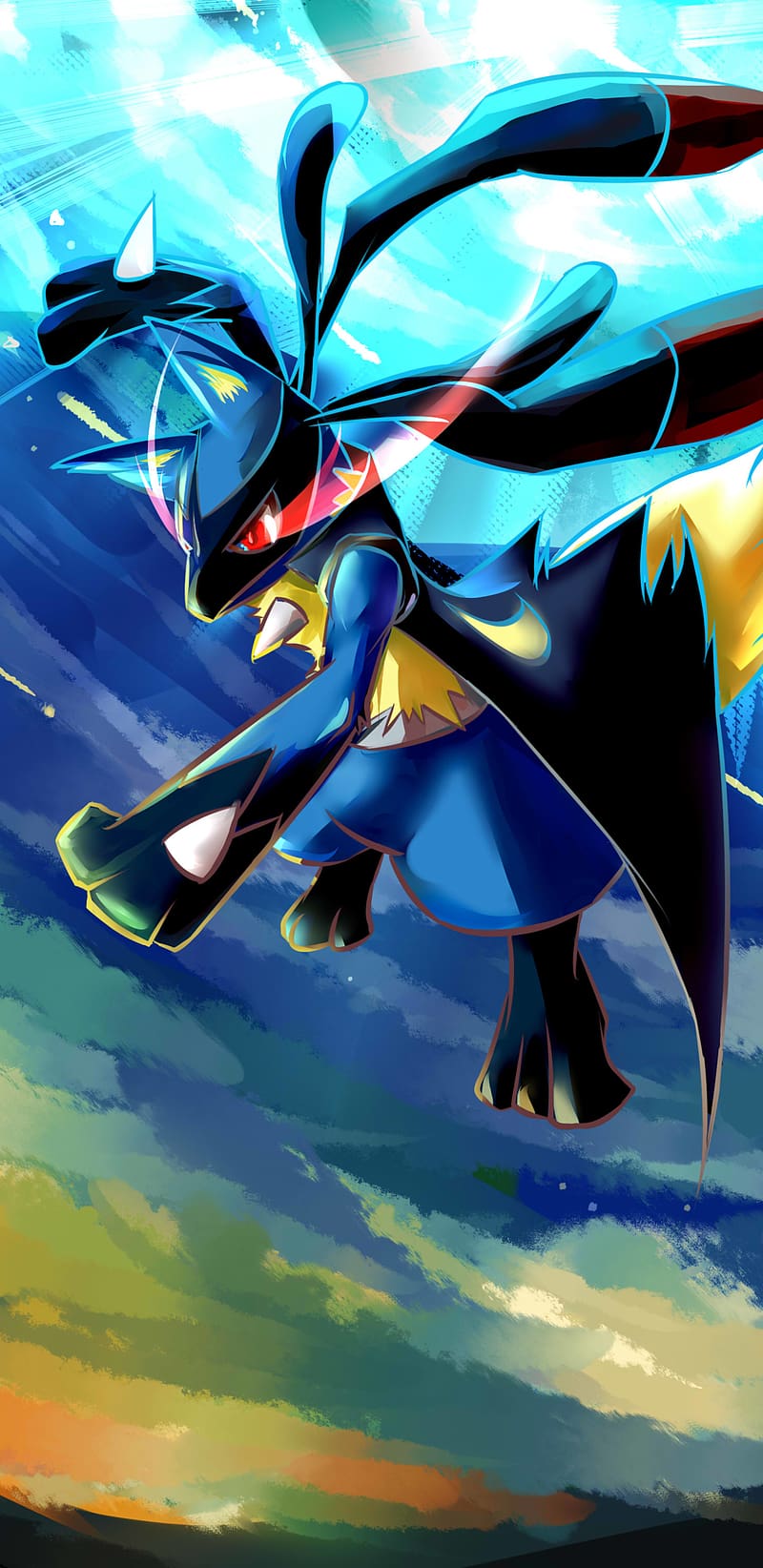 HD wallpaper: blue Pokemon character, Pokémon, Blaziken (Pokémon), Lucario  (Pokémon)