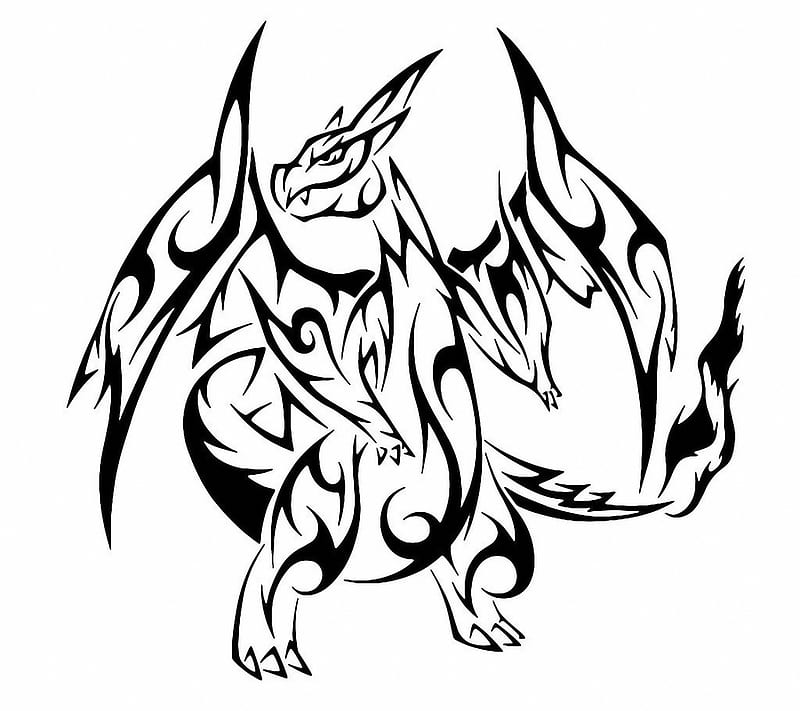 CharmeLeon Pokemon Tattoos  Get Coloring Pages