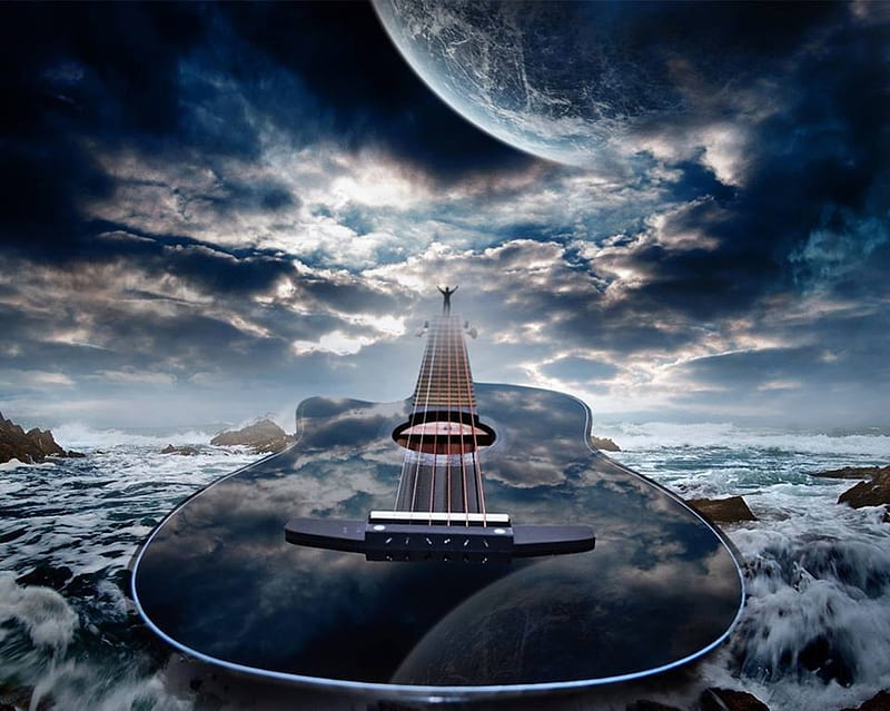 :  POEMAS SIDERALES II: Sol, Luna, Estrellas, Tierra, Naturaleza, Galaxias... - Página 2 HD-wallpaper-air-guitar-cloud-space-creative-abstract-instrument-fantasy-guitar-planet-blue