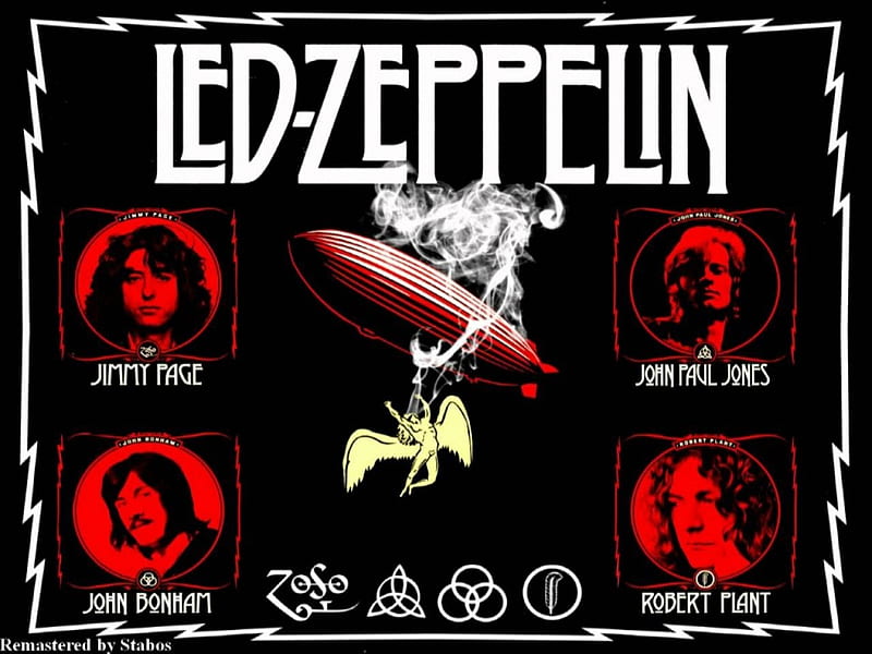 Led Zeppelin, British Rock Groups, Robert Plant, Jimmy Page, John Bonham, John Paul Jones, British Rock Bands, HD wallpaper