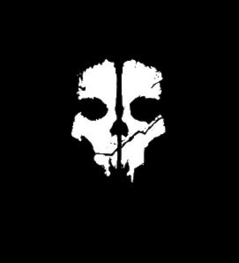 Ghost logo, call, duty, military, HD mobile wallpaper | Peakpx