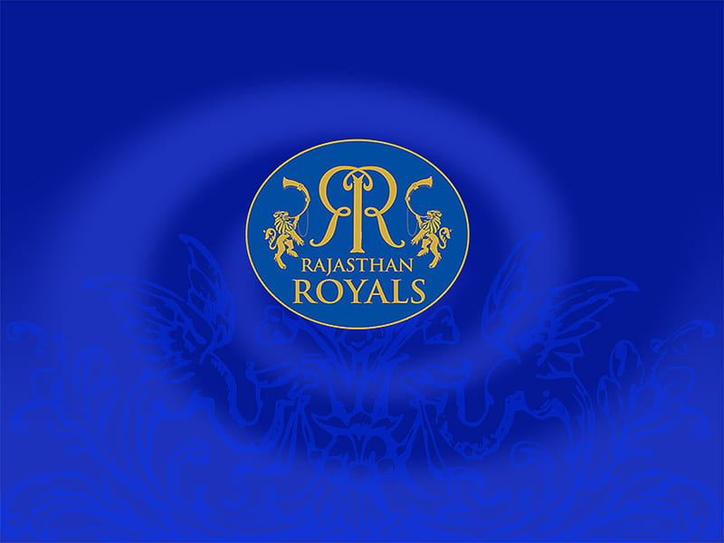 Rajasthan Royals -RR-Bluewall, indian premier league, 2008, dlf, mark, rajasthan, 2010, rr, t20, sport, rajasthan royals, logowall, entertainment, 2009, team, ipl, cricket, HD wallpaper