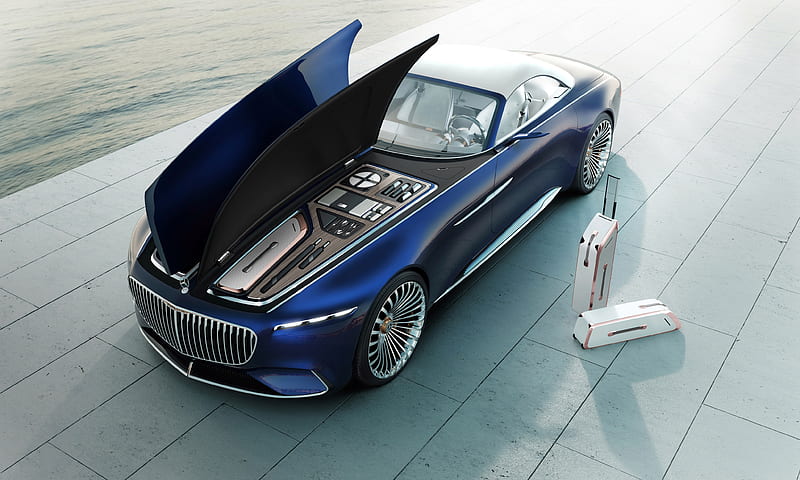 Mercedes Maybach 6 Cabriolet 2017, mercedes-maybach, mercedes, concept-cars, carros, 2017-cars, electric-cars, HD wallpaper