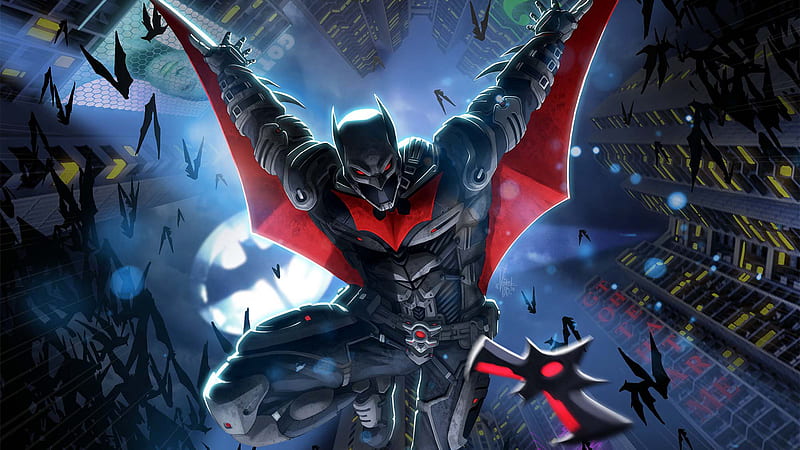 Batman Beyond New Artwork, batman, superheroes, digital-art, artwork, HD wallpaper