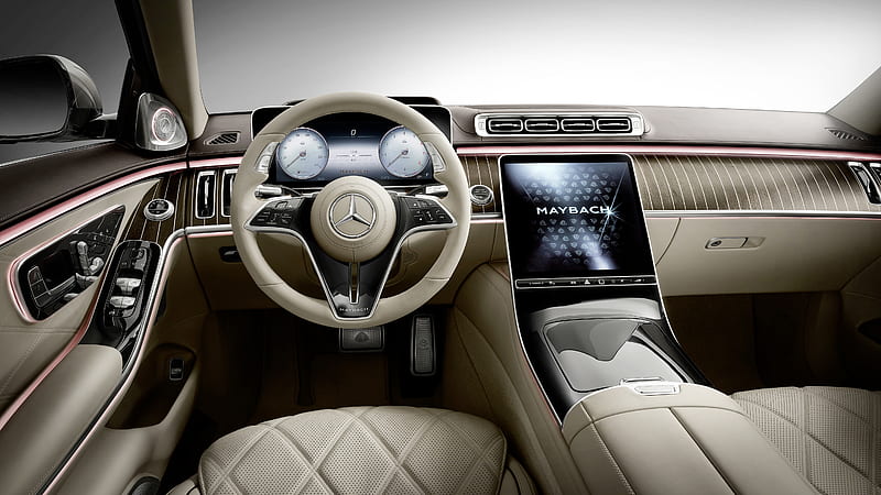 Mercedes-Maybach S 580 2021 Interior Cars, HD wallpaper