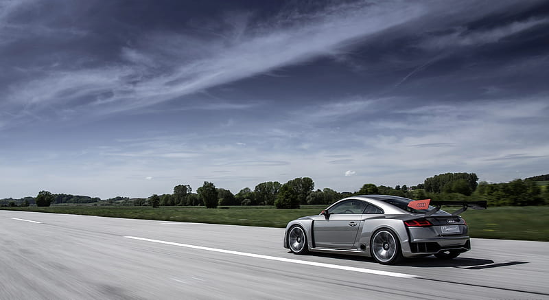 Audi Tt Clubsport Turbo Concept Rear Car Hd Wallpaper Peakpx