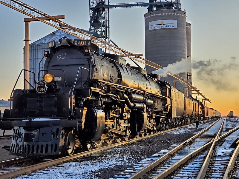 Union Pacific 4014 and its journey through Kansas and Colorado, HD wallpaper