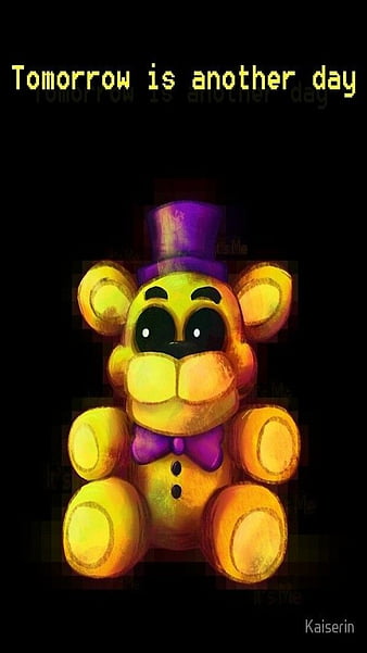 FNaF 4 Nightmare Fredbear Wallpaper : r/fivenightsatfreddys