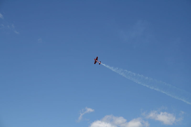 Alberta Air Show 03, Airfields, aircraft, clouds, sky, blue, HD