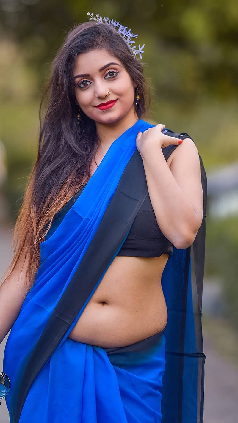 Rupsha Sahu , model, saree lover, bong model, HD phone wallpaper