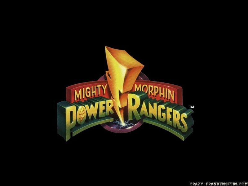 Mighty Morphin Power Rangers Logo, rangers, morphin, power, mmpr, mighty, HD wallpaper
