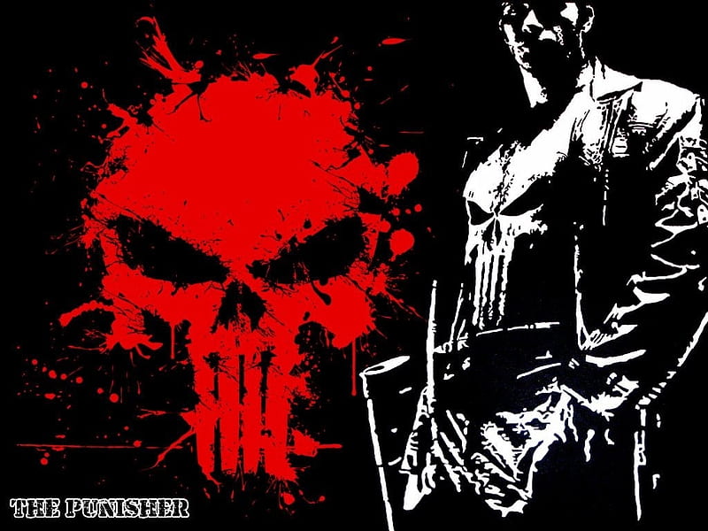 The Punisher., anti-hero, marvel, comic, punisher, superhero, comics, movies, skull, HD wallpaper