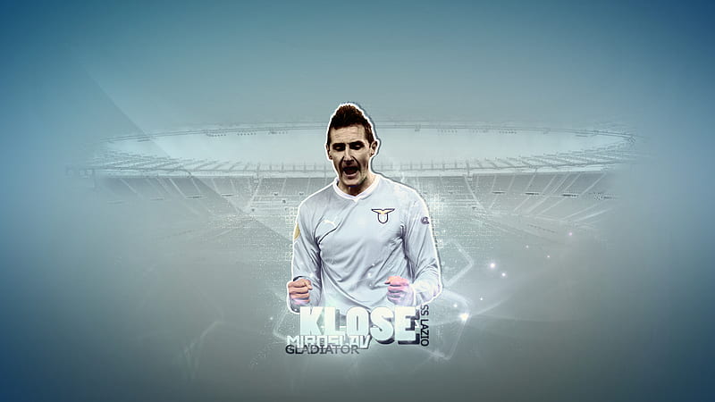 Soccer, Miroslav Klose, S.S. Lazio, HD wallpaper