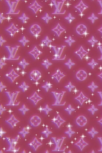 Louis Vuitton Aesthetic, Louis Vuitton Glitter, HD phone wallpaper