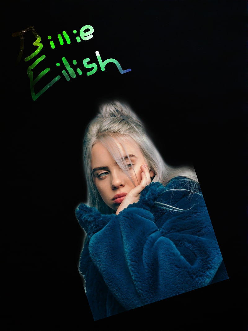 Billie Eilish, com si, io, HD phone wallpaper