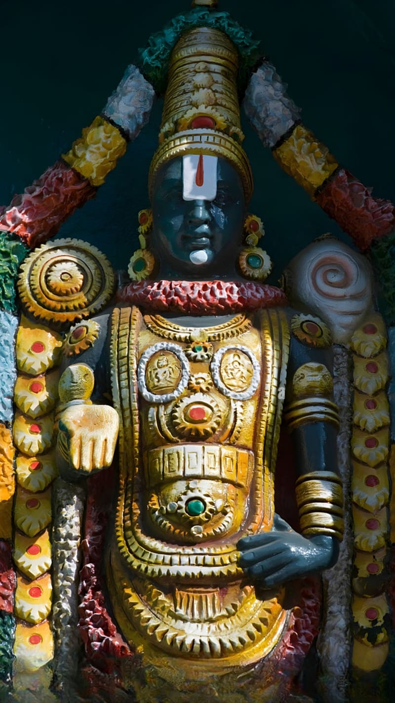 Venkateswara, Temple, lord, god, HD phone wallpaper | Peakpx