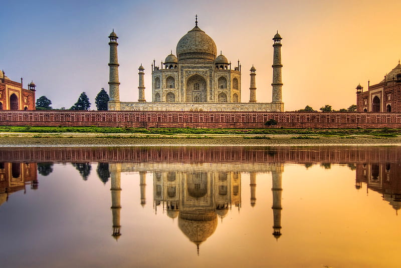 HD   Taj Mahal Sunset Taj Mahal 