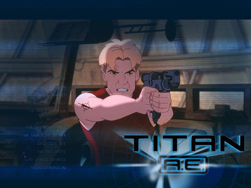 Titan A E, sci fi, animation, HD wallpaper
