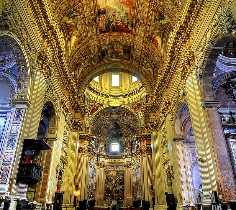 Cathedral, church, italy, rome, HD wallpaper