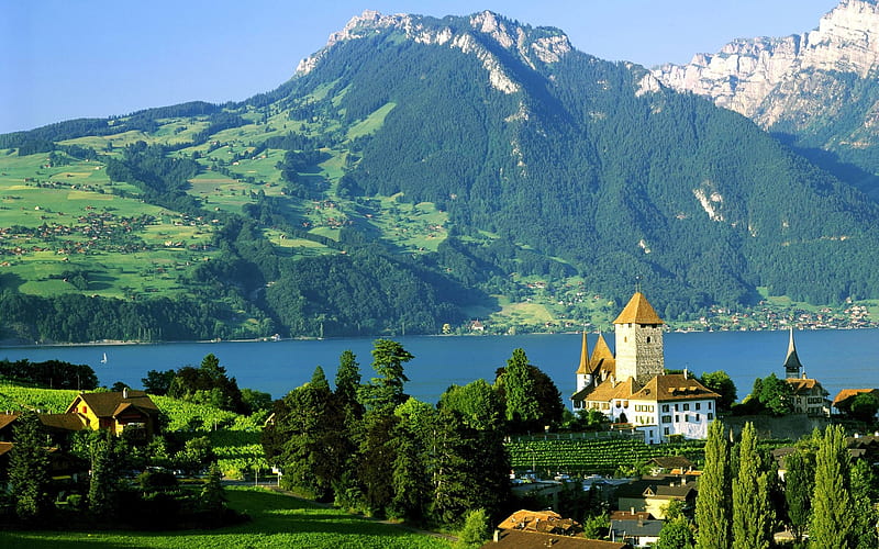 Switzerland-History will hereby castle, HD wallpaper