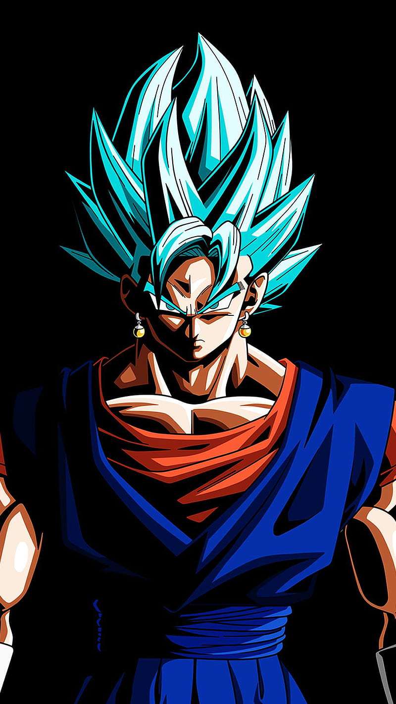 Gogeta, ball, blue, dragon, goku, super, vegeta, HD phone wallpaper