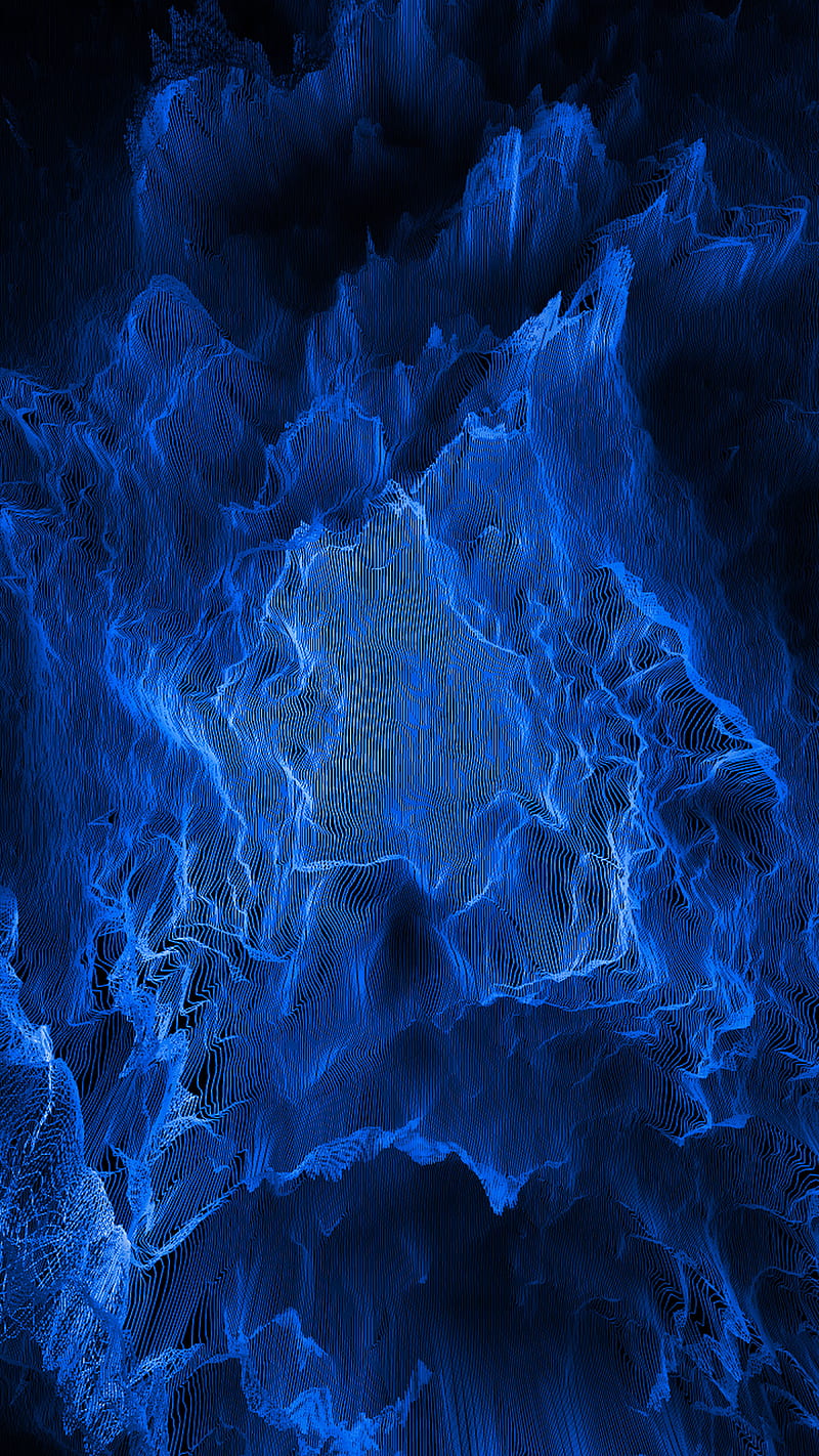 blue line, background, black, bluefire, color, fire, hayatikdrgl, live, wall, HD phone wallpaper