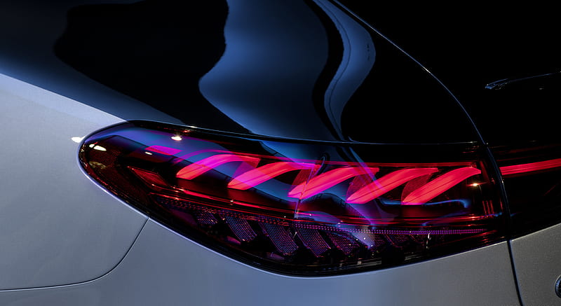 2022 Mercedes-Benz EQS 580 4MATIC AMG-Line Edition 1 (Color: High-Tech Silver / Obsidian Black) - Tail Light , car, HD wallpaper