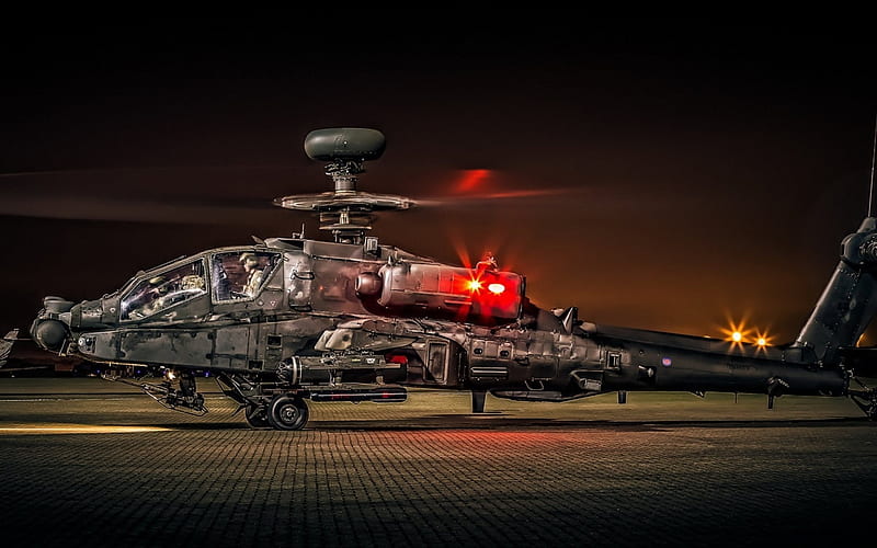 Boeing AH-64 Apache, gunship, US helicopters, Apache, HD wallpaper
