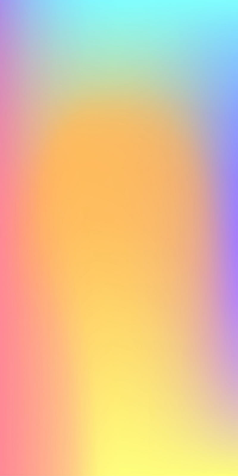 Rainbow X, apple, blur, bright, color, gradient phone, screen, theme, yellow, HD phone wallpaper