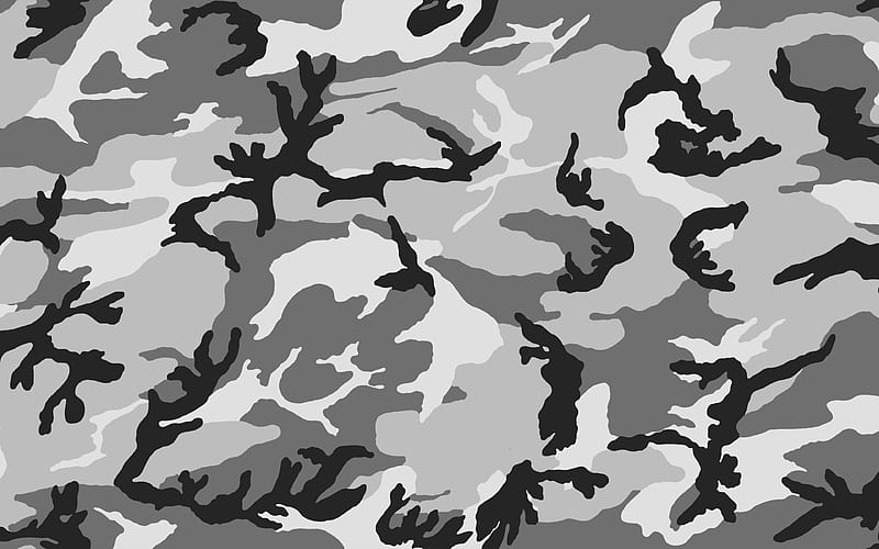 gray camouflage military camouflage, gray camouflage background, camouflage pattern, camouflage textures, camouflage backgrounds, winter camouflage, HD wallpaper