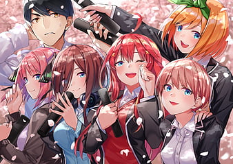 Toubun no Hanayome, 5-toubun no Hanayome, Ichika Nakano, Japanese manga,  main character, HD wallpaper