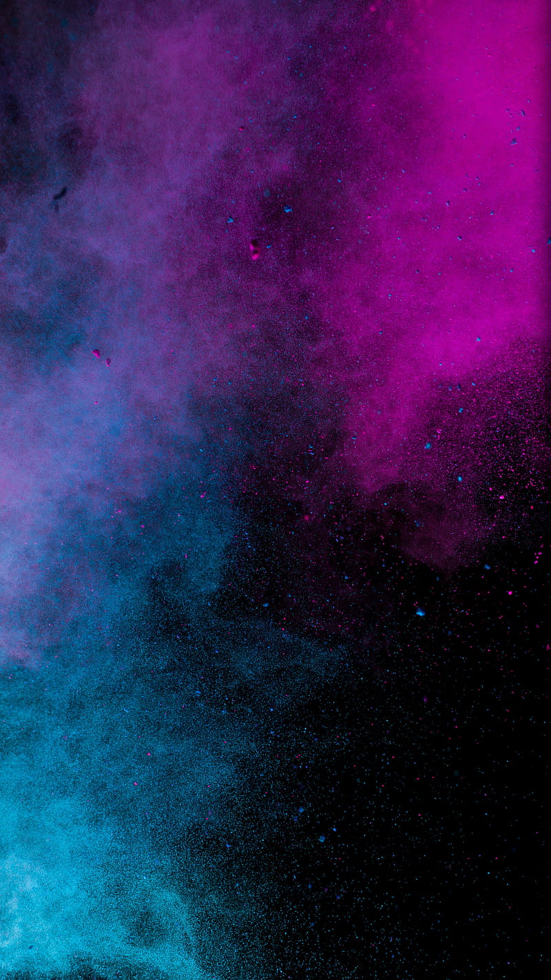 Powder X, color, deep, galaxy, iphone x, universe, HD phone wallpaper
