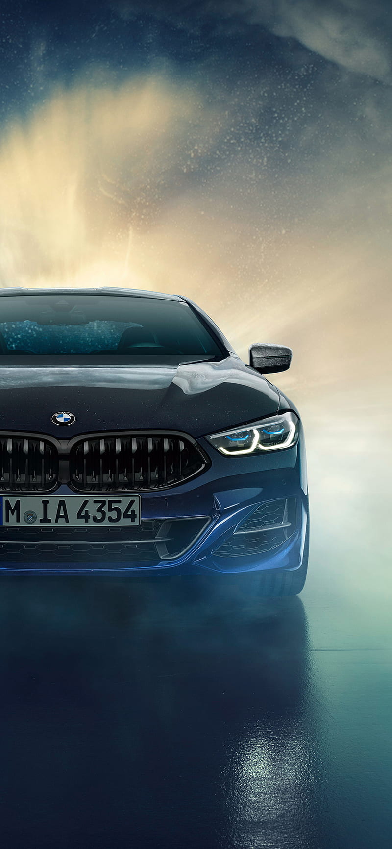 M850i Night Sky, bmw, coupe, luxury, individual, night sky, 8 series, xdrive, vehicle, special edition, HD phone wallpaper