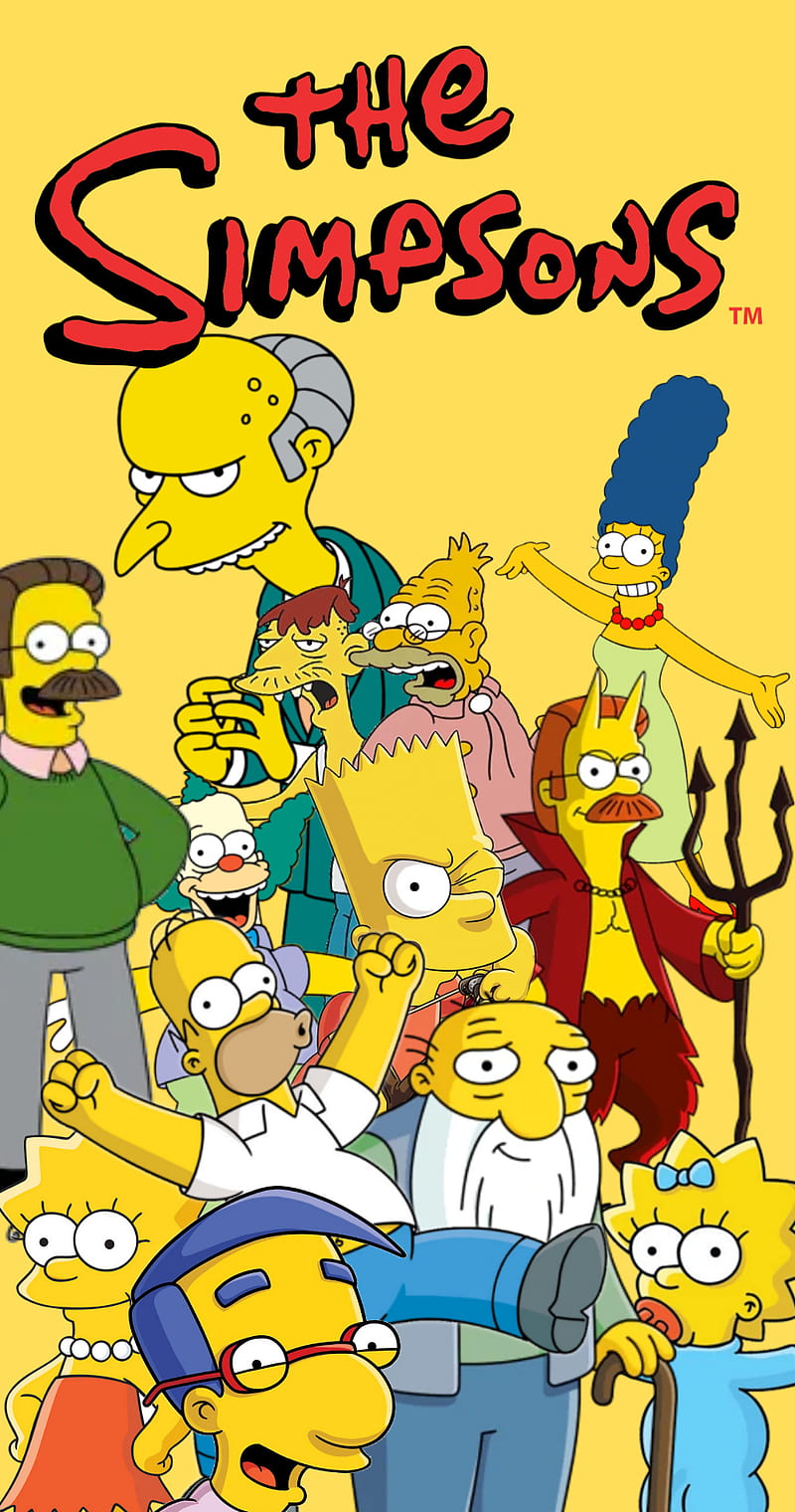 The Simpsons Bart Simpson Homer Simpson Homero Simpson Yellow Hd Phone Wallpaper Peakpx