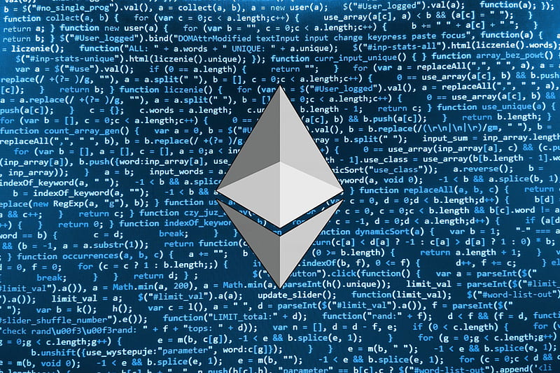 Technology, Ethereum, Code, Cryptocurrency, HD wallpaper