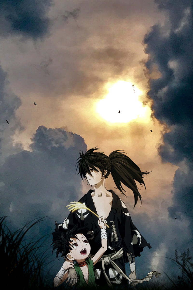 Dororo x hyakkimaru, android , anime, anime edits, anime , iphone , tablet, HD phone wallpaper