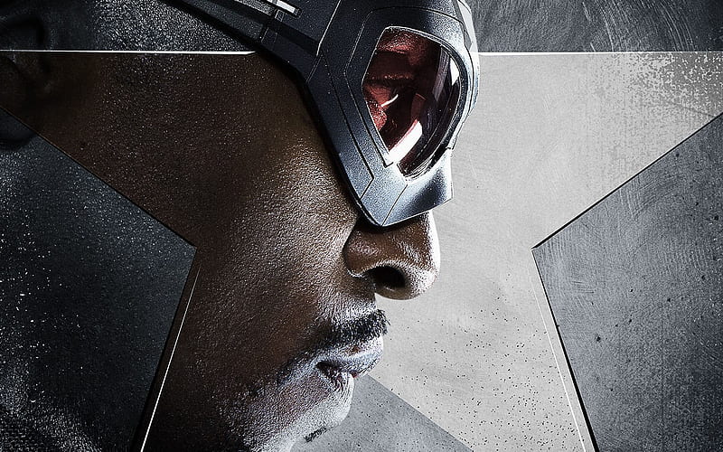 Anthony Mackie-Captain America 3 Civil War, HD wallpaper