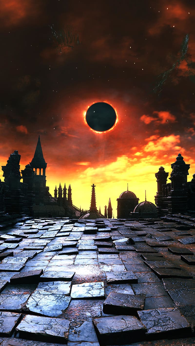 Eclipse, Video Game, Dark Souls, Dark Souls Iii, HD phone wallpaper