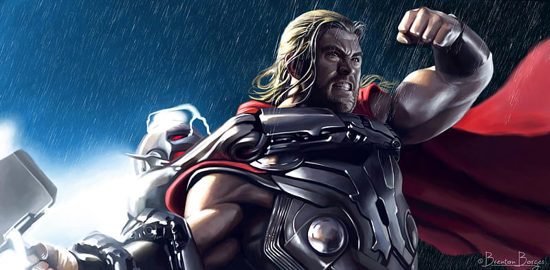 Thor Vs Kratos wallpaper by CrealIshan - Download on ZEDGE™