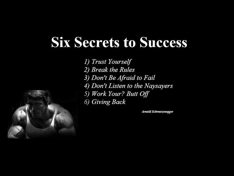 Six Secrets to Success, Gym, arnold schwarzenegger, Arnold, workout, Success,  HD wallpaper | Peakpx