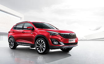 Сhery Tiggo 7 FLY studio 2019 cars, crossovers, 2019 Сhery Tiggo 7 FLY, chinese cars, Chery, HD wallpaper