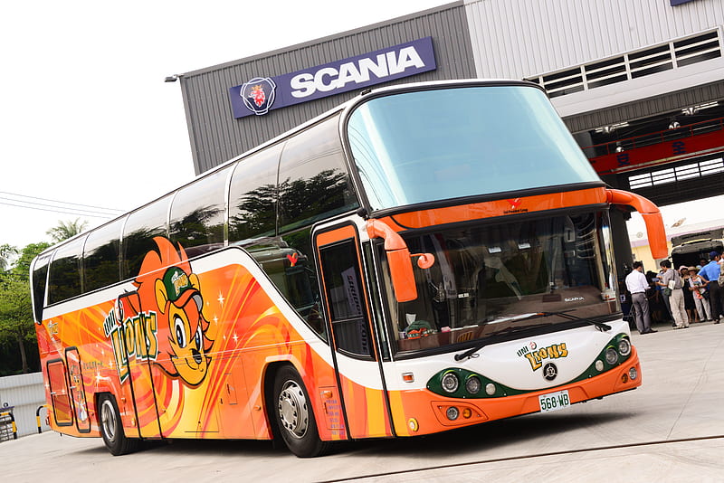 scania, taiwan, buidling, bus, HD wallpaper