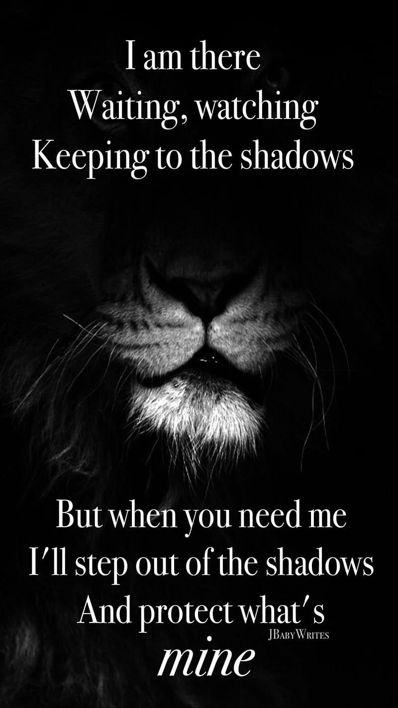 Sayings , quote, lion, HD phone wallpaper