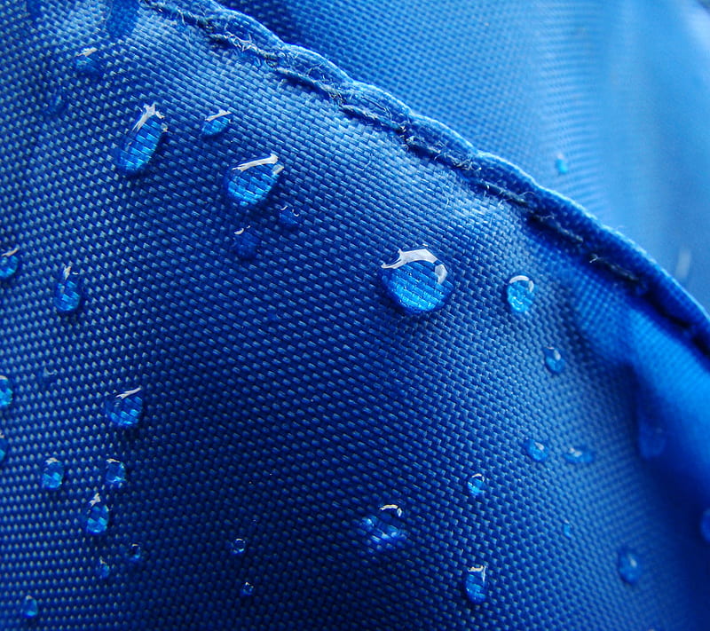 Drops, blue, texture, water drops, HD wallpaper