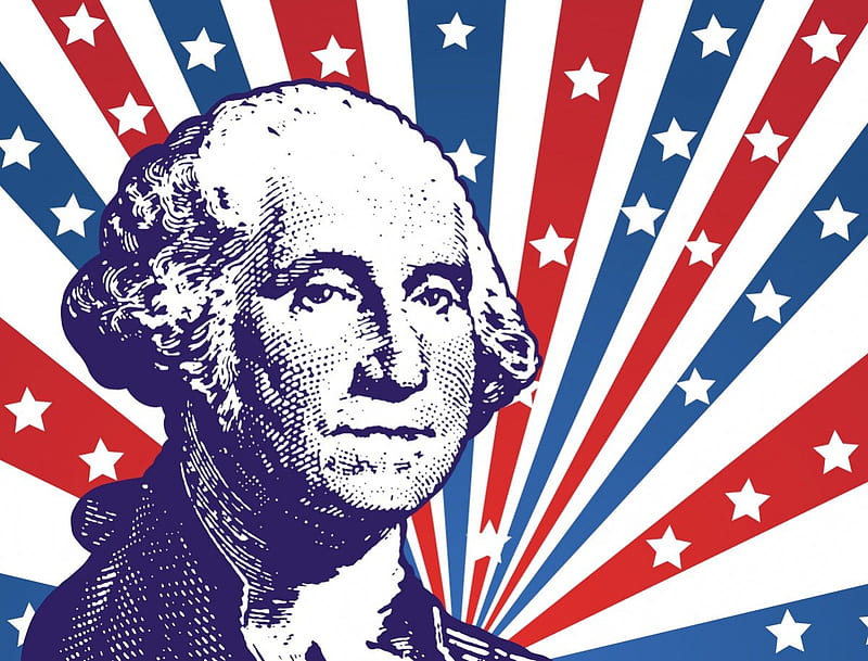 America's Father, george washington, founding fathers, american president, washington, HD wallpaper