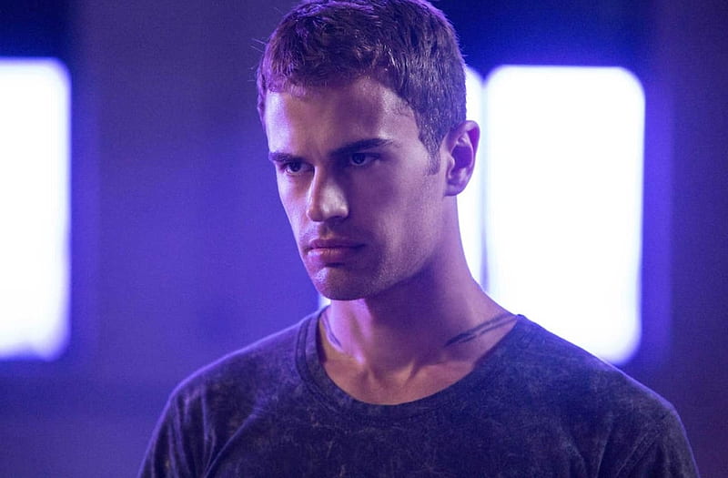 Divergent ( 2014 ), blue, divergent, movie, four, theo james, man, actor, HD wallpaper