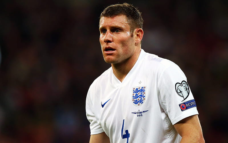 James Milner footballers, English national team, soccer, HD wallpaper
