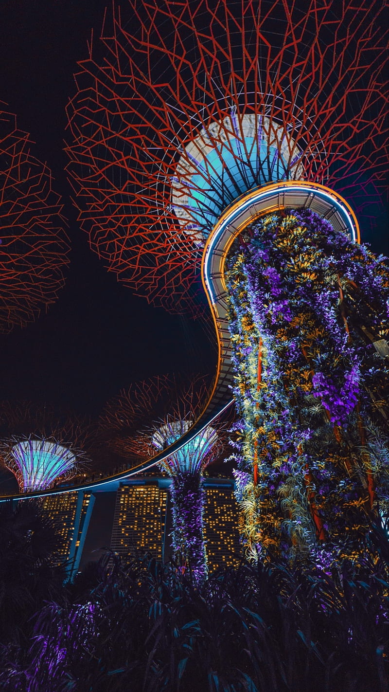Singapore, colours, abstract, HD phone wallpaper | Peakpx